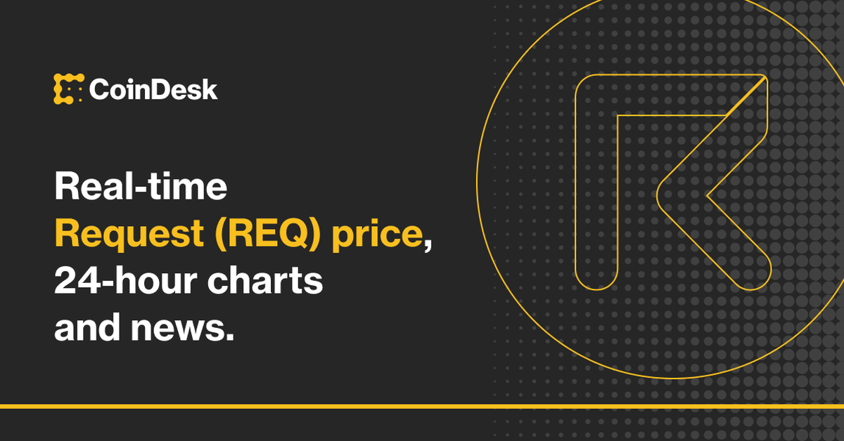 Request price today, REQ to USD live price, marketcap and chart | CoinMarketCap