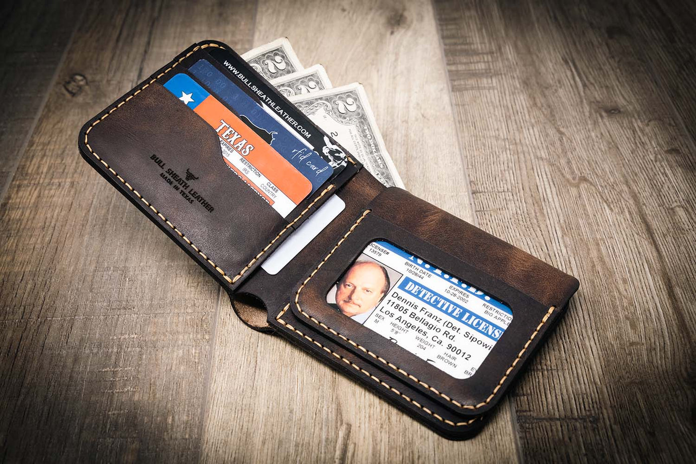 Leather Badge Holder Wallet – Rogue Industries