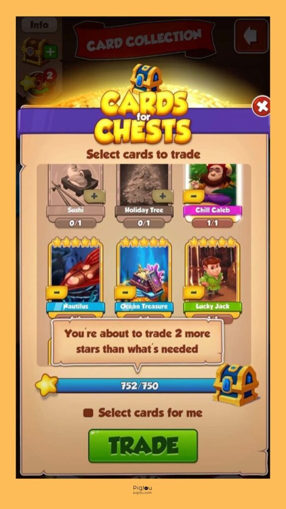 How to trade Gold Cards in Coin Master?