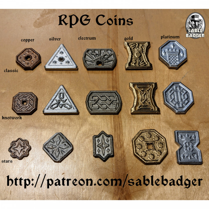 RPG Coins Tagged 