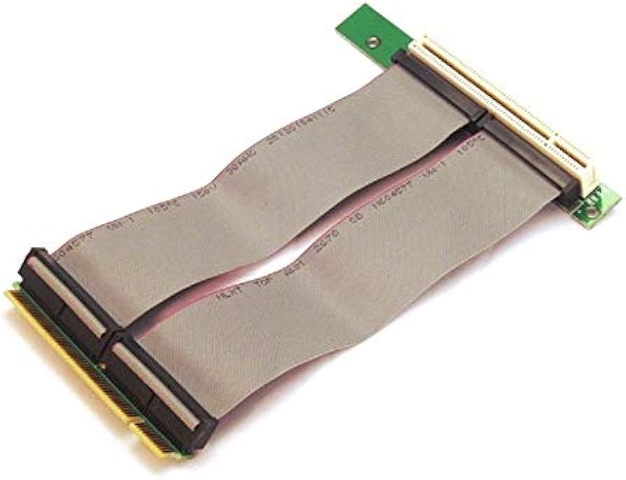 PCIe Riser 16X to 16X Flex Cable Extension Adapter for Mining Rig - 7.