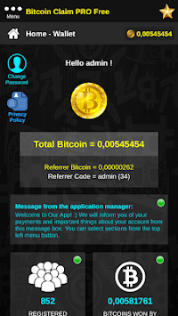 Free download Bitcoin Claim Free - BTC Miner Pro APK for Android