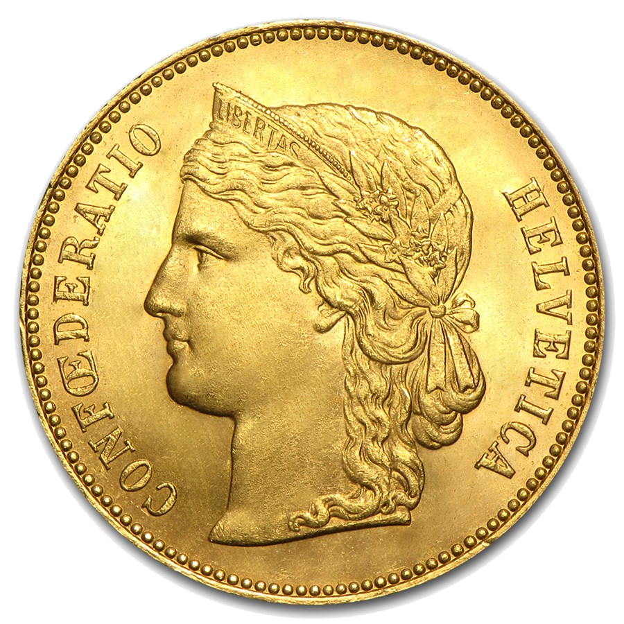 Gold 20 Francs Coin Switzerland | Chards - £