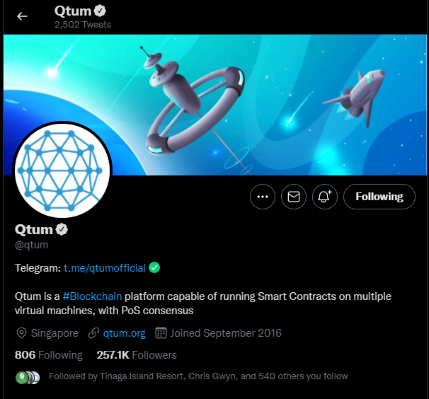 Qtum Tweet Analysis