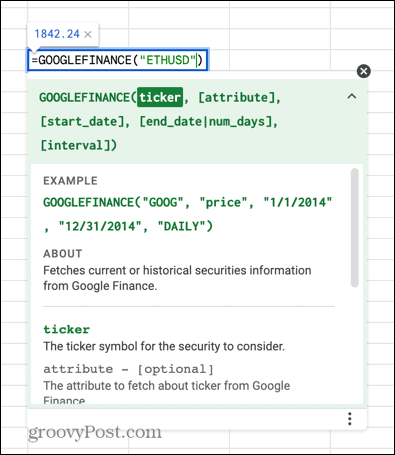 Add Real-Time Crypto Prices to Google Sheets ( Update)