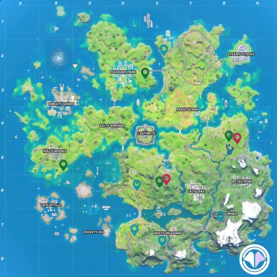 Fortnite: All XP Coins Locations For Week 6 - EssentiallySports