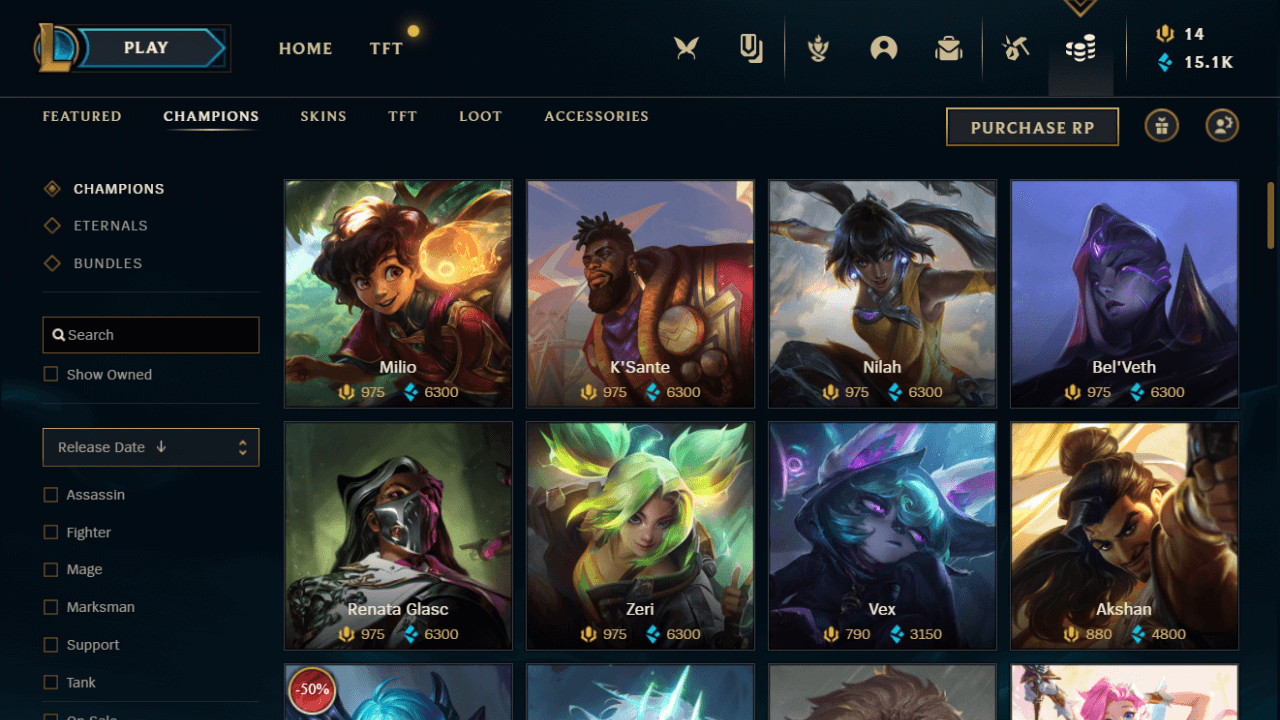 Buy League of Legends Account - LoL Smurf Account For Sale