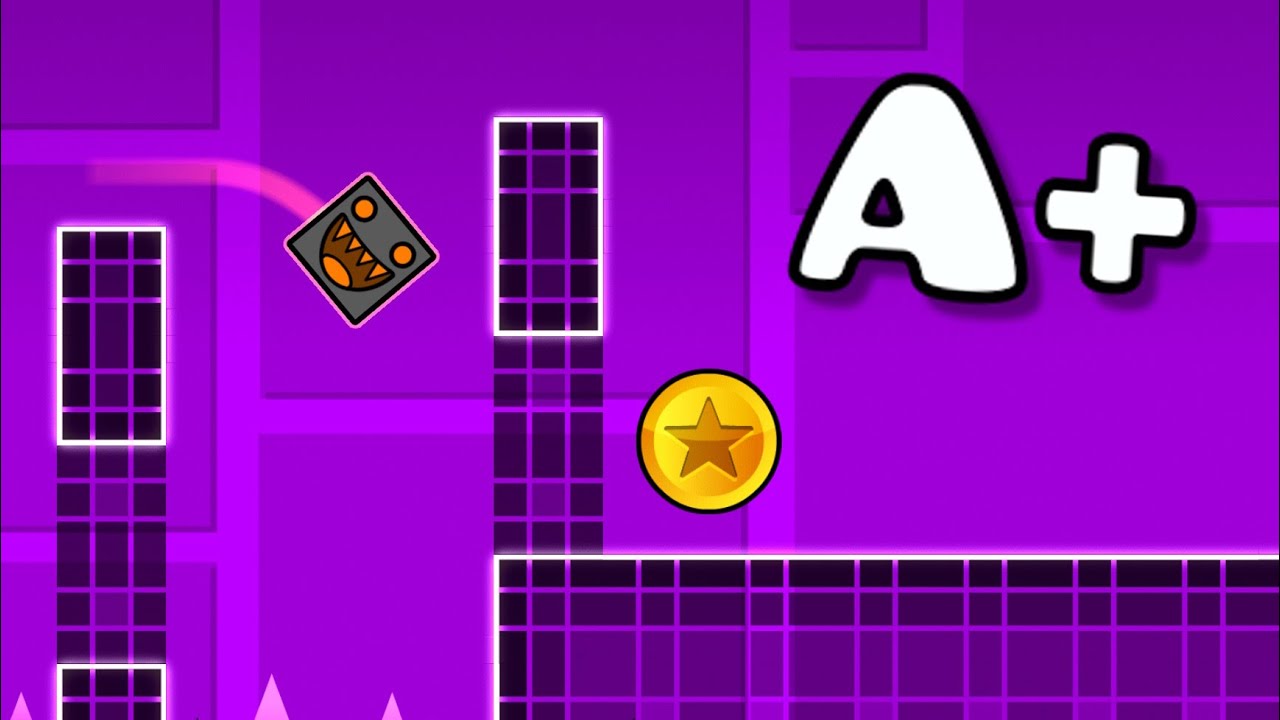 Geometry Dash Flipping a Coin