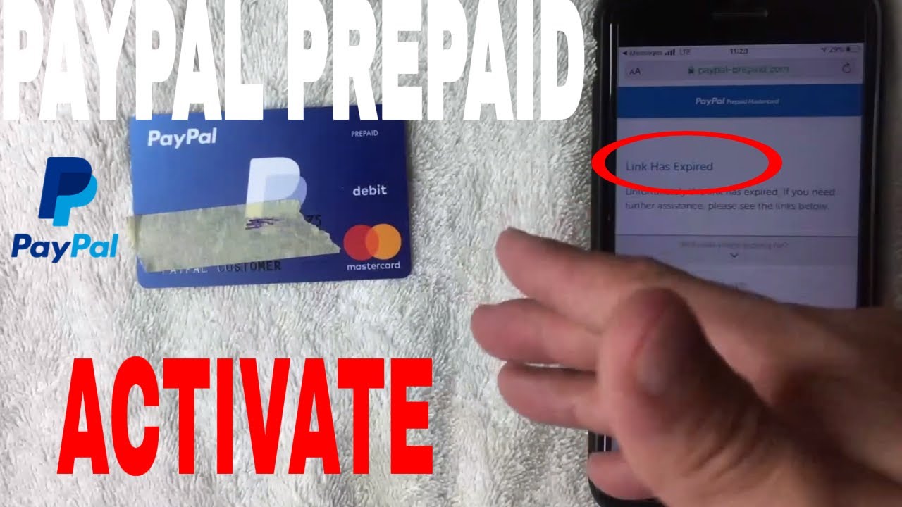 How To Use Your Prepaid Card With PayPal