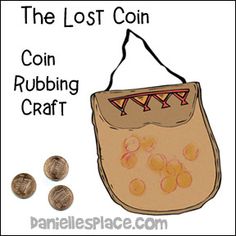 The parable of the lost coin - Craft - SundaySchoolist