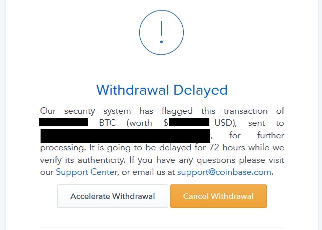 Our Recent Issues with Coinbase | PROHASHING