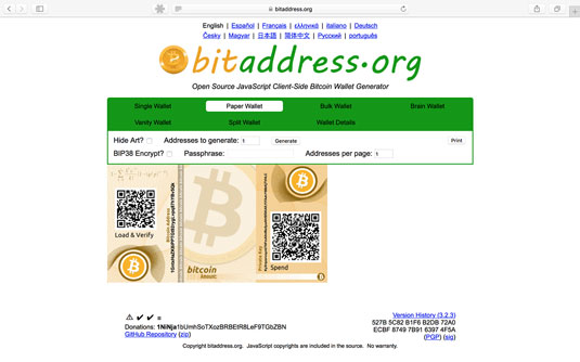 Bitcoin Address Generator - Blockchain Academy