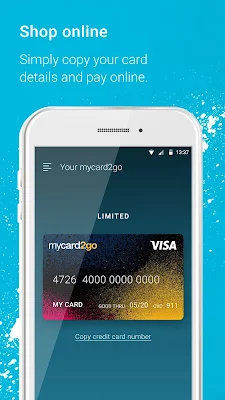 Bank Card: Mycard2go-3 (Wirecard Bank, Germany, Federal RepublicCol:DE-VI