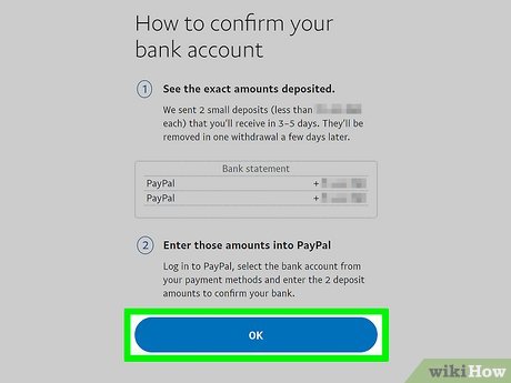 How do I confirm my bank account with PayPal? | PayPal SG