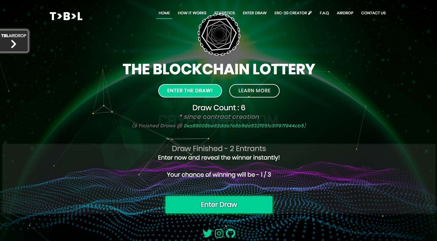 Quanta | The world’s first fully licensed blockchain lottery