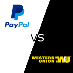 Compare Western Union vs PayPal | 1001fish.ru