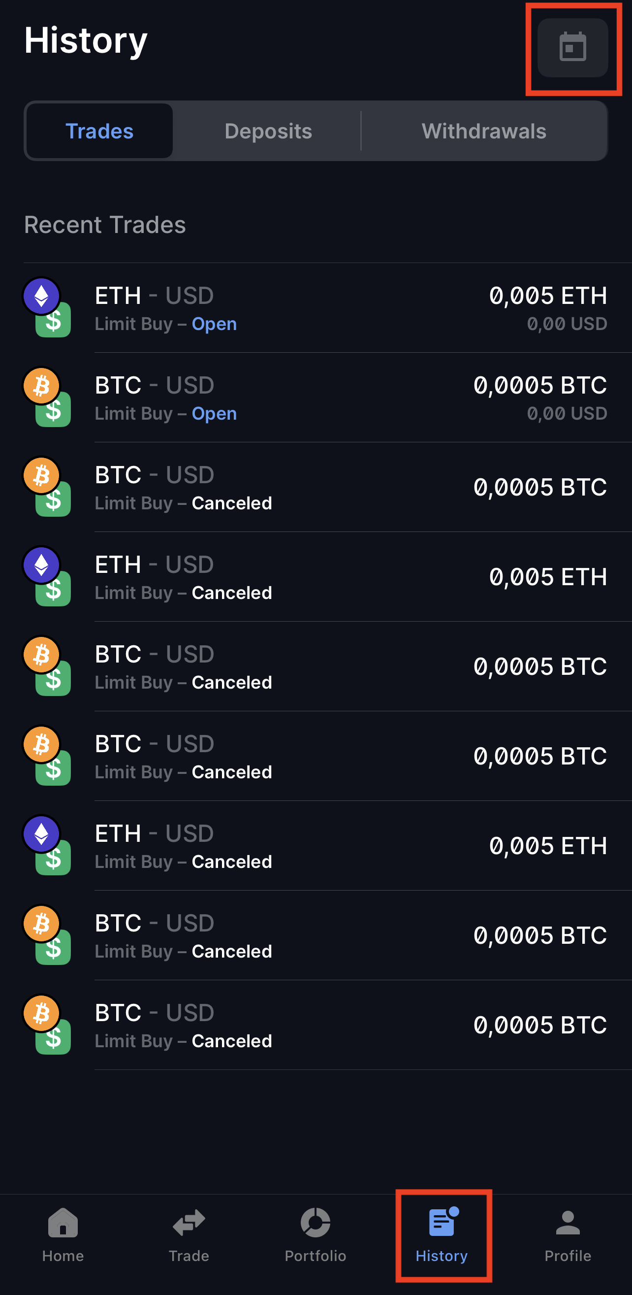 How to track transactions in the History? - Atomic Wallet Knowledge Base