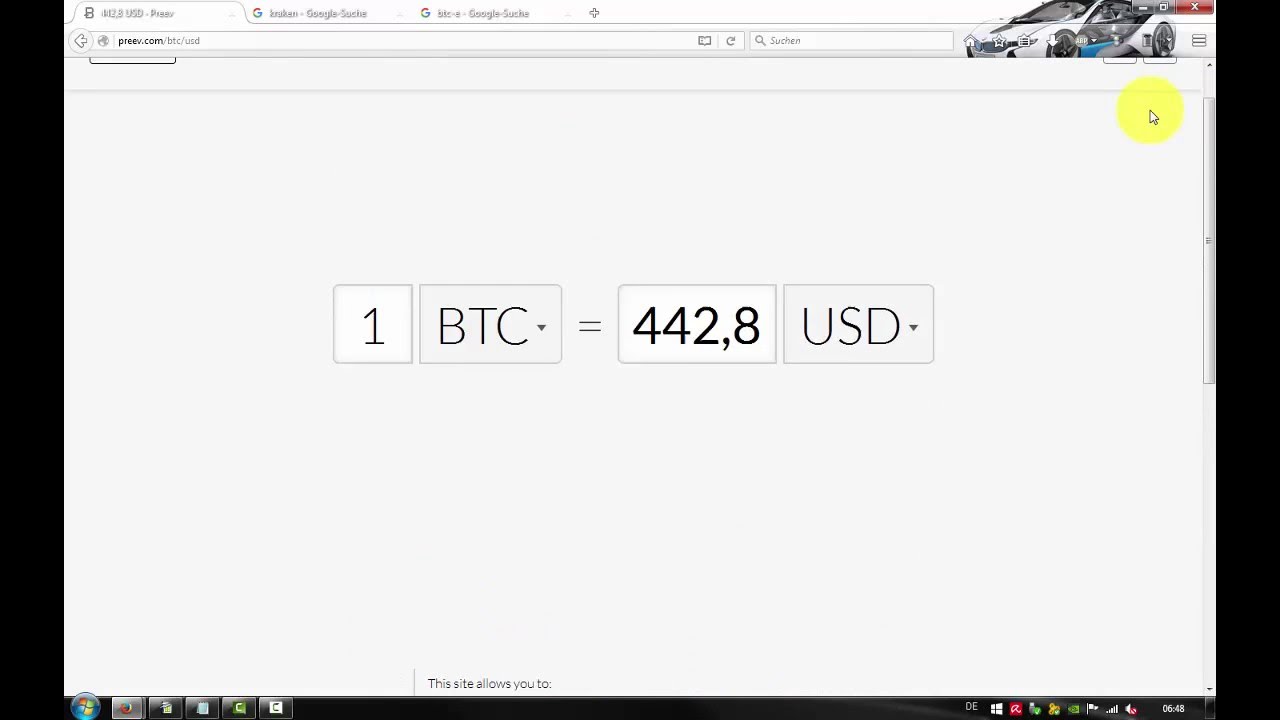 Bitcoin Preev Exchange Rate — Live Cryptocurrency Converter