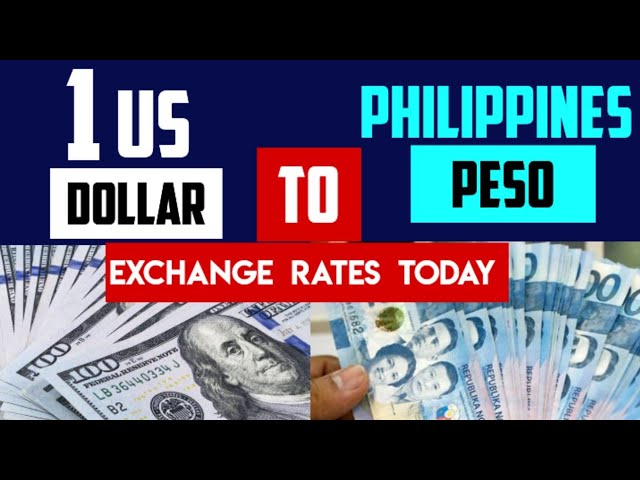 US Dollar to Philippine Peso Exchange Rate Chart | Xe