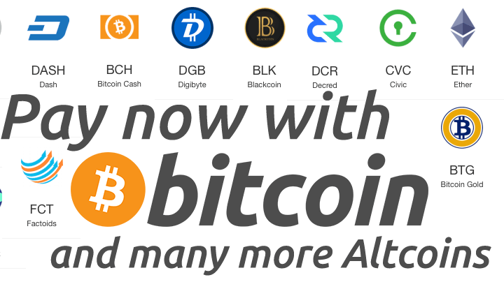 + Places That Accept Bitcoin Payment (Online & Physical Companies)