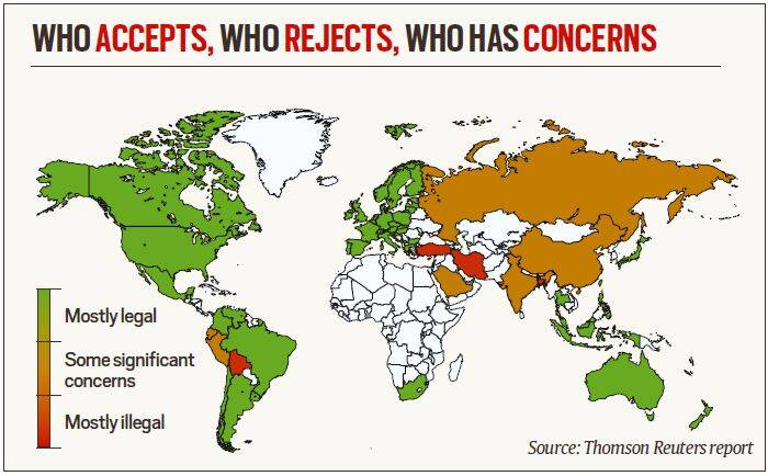 Cryptocurrency bill: All top countries where crypto is legal, illegal or restricted