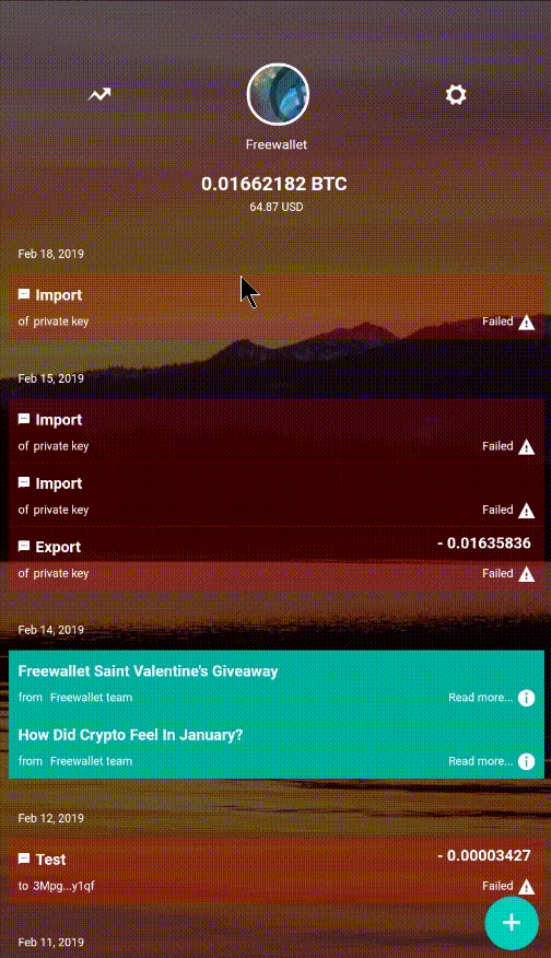 Bitcoin addresses with Balance