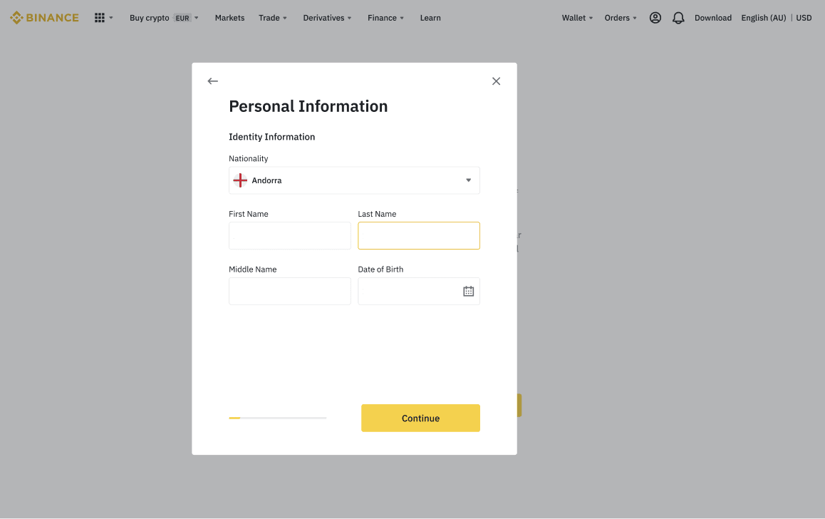 FRCST | How to Complete Identity Verification on Binance | Trade and Invest in Crypto