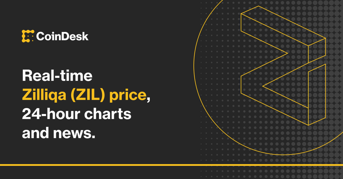 Zilliqa Price Today - ZIL Coin Price Chart & Crypto Market Cap