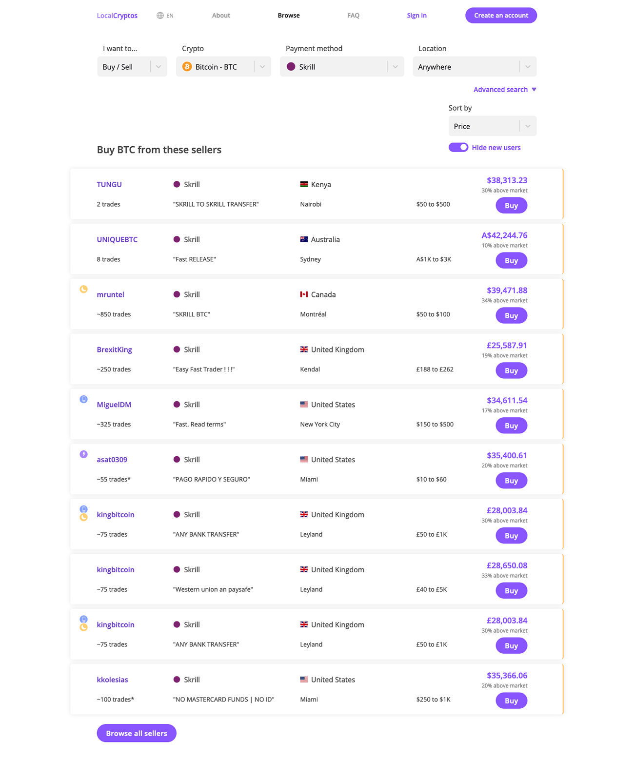 Skrill Crypto: buy and withdrawal crypto on Skrill - Baxity