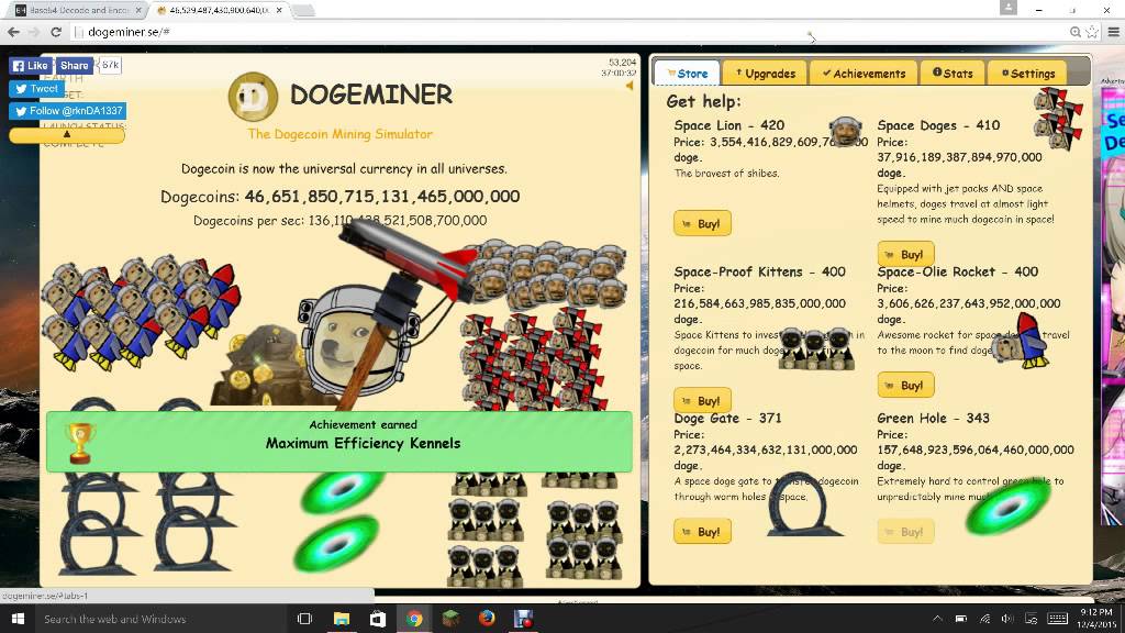 Doge Miner HACKED Project by MG_Fighter | Tynker