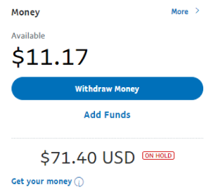 Solved: Can PayPal money on hold be refunded? - The eBay Community