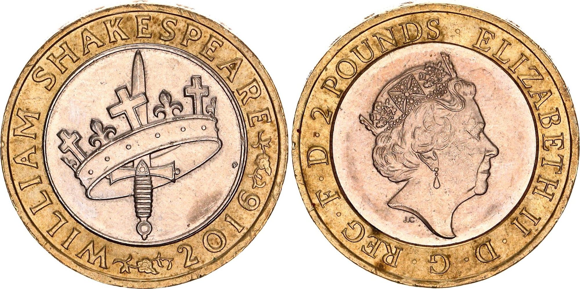 Shakespeare £2 Coins: A Tribute To The Bard | Mintage | Worth | Buy Now