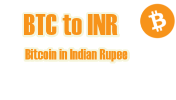 BTCINR Bitcoin Indian Rupee - Currency Exchange Rate Live Price Chart