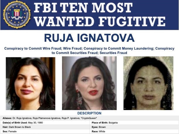 Ruja Ignatova found alive after vanishing 5 years ago