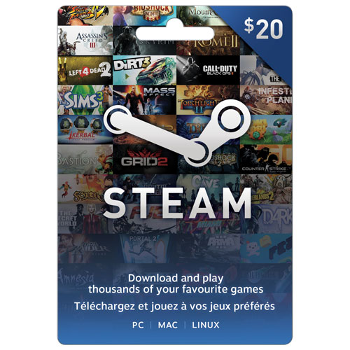 Buy a Steam Card Online | Email Delivery | Dundle (US)