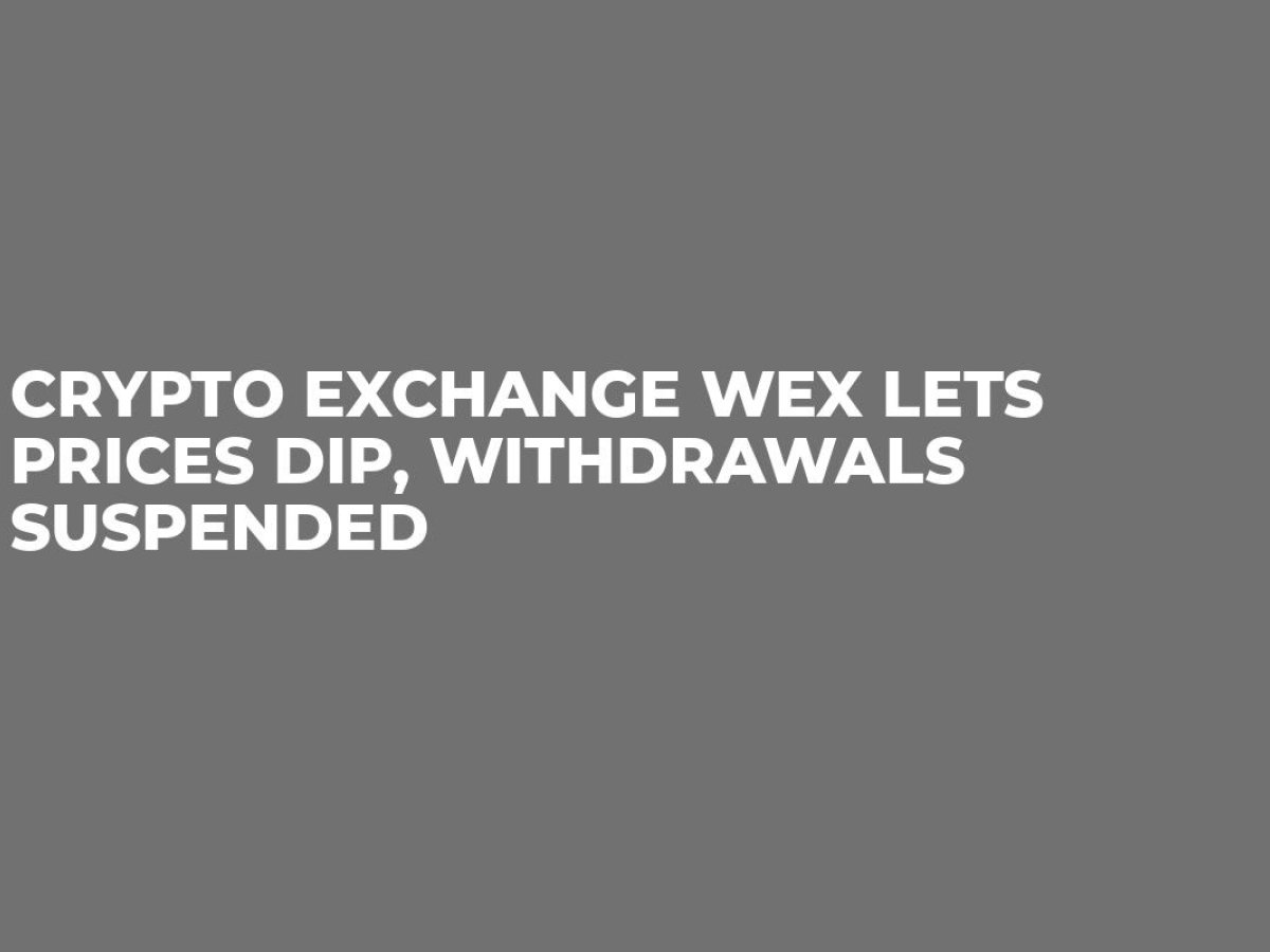 WEX Crypto Prices, Trade Volume, Spot & Trading Pairs