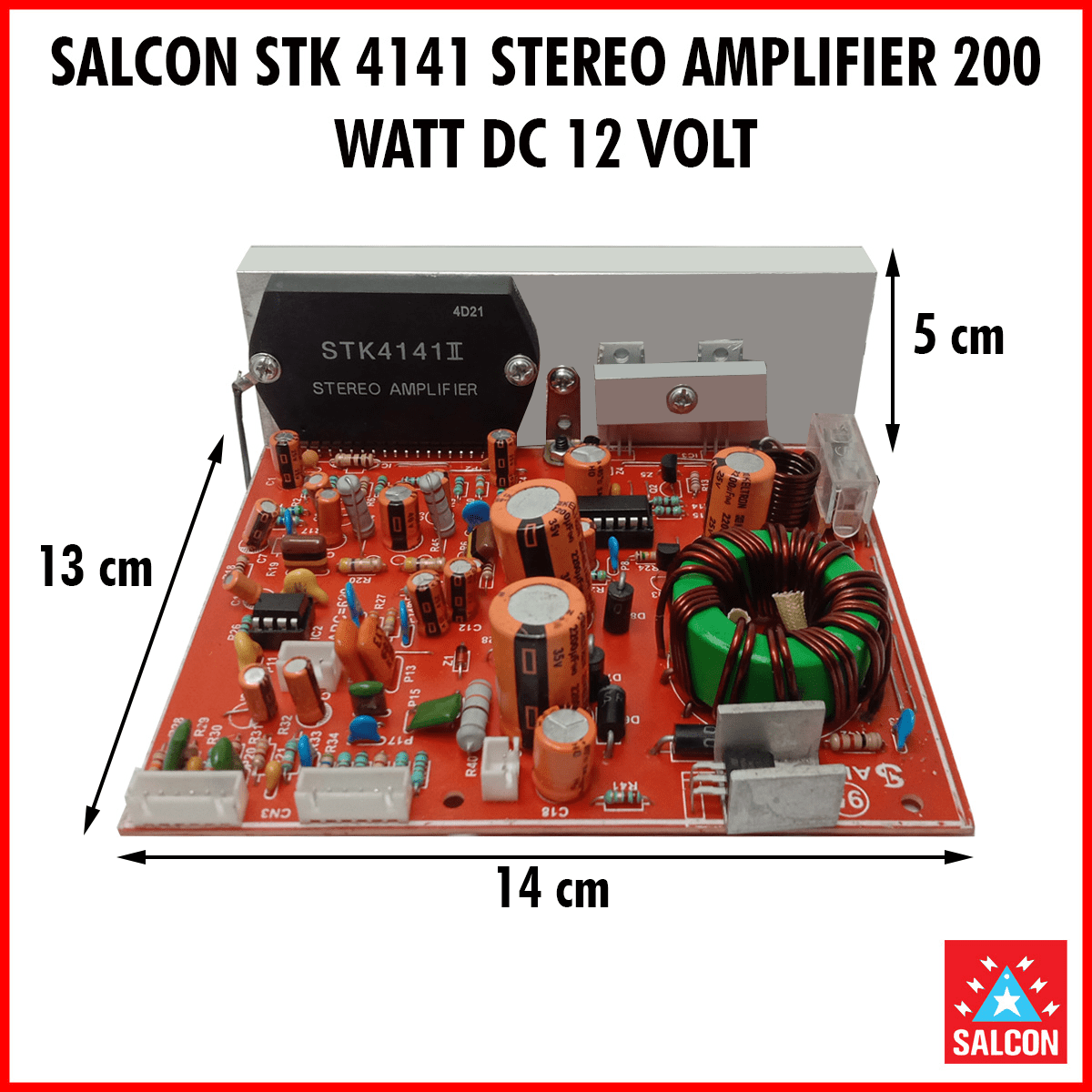 STK Small Amplifier Board() - Salcon Electronics