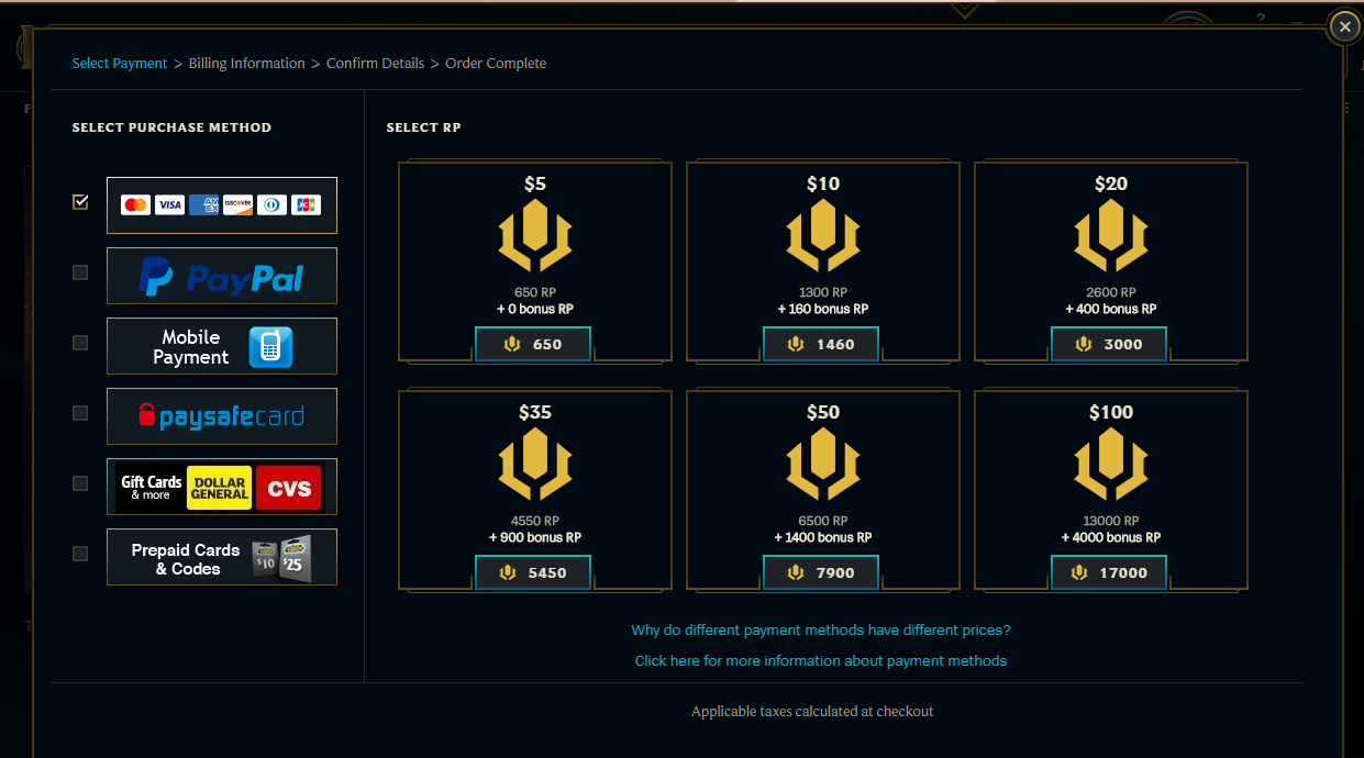 How to Purchase Riot Points for 50% Less in League of Legends