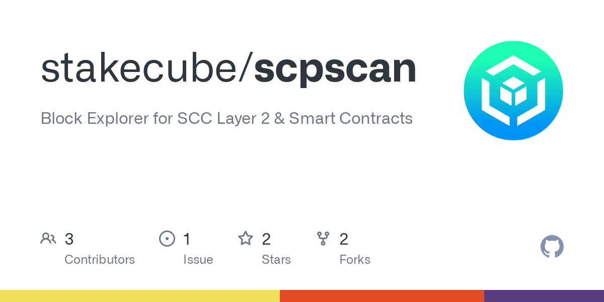 StakeCubeCoin (SCC) - sRNwWwUgwuxAph8hkau4g7YcswCkVBq6AQ - Masternode explorer - 1001fish.ru