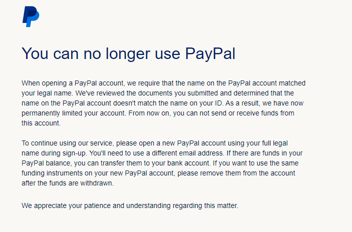 Why do I have to confirm my identity to hold money in my PayPal balance? | PayPal US