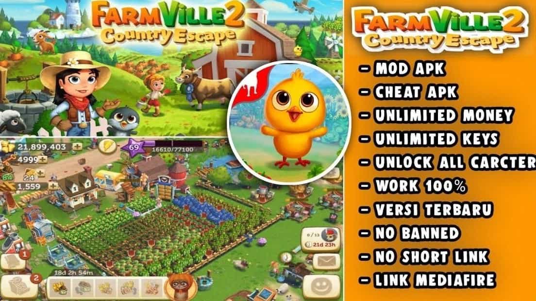 Download FarmVille 2 MOD APK v (Unlimited Coins/Keys) For Android