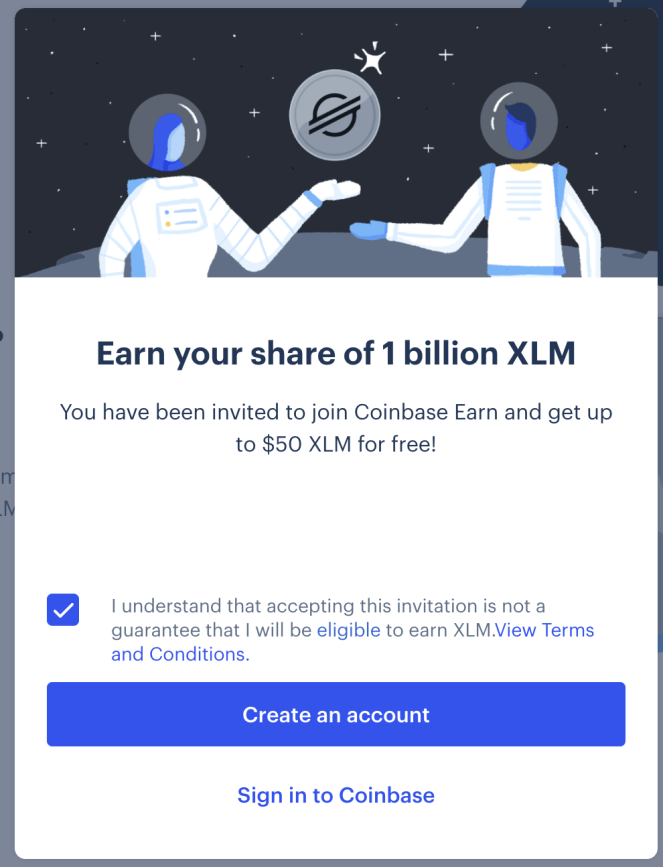 Earn FREE XLM Stellar Lumens - Virtual Tour Co.