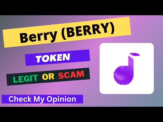 Berry price today, BERRY to USD live price, marketcap and chart | CoinMarketCap