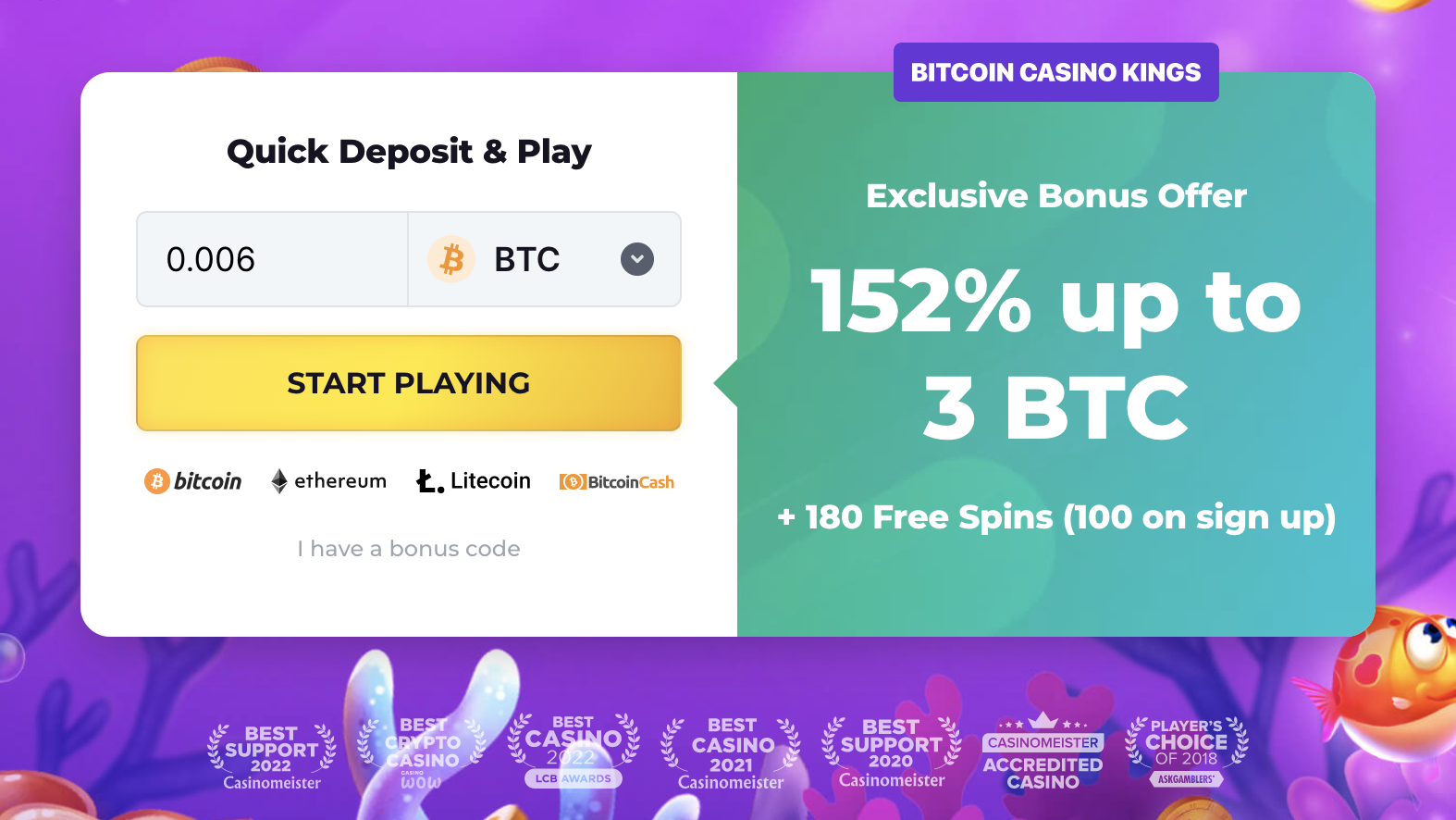 BitStarz 30 Free Spins: No Deposit Bonus Codes in | CoinCodex