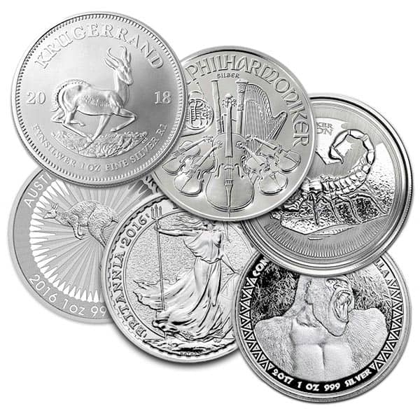 1 Oz Silver Bullion Bars & Coins | Bullion Mart | Toronto, Canada