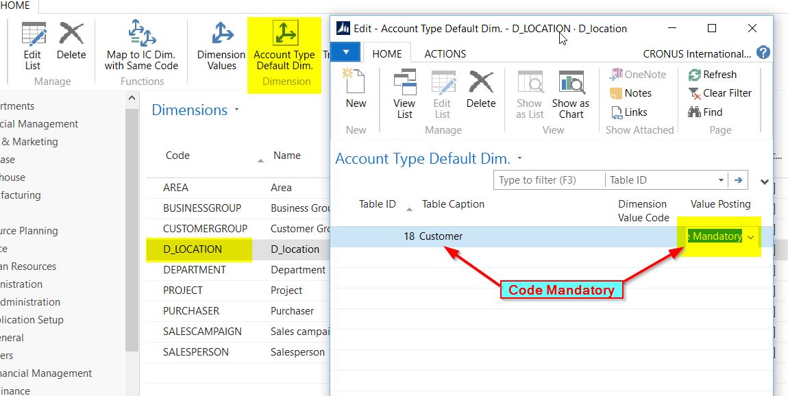 Tips on ledger default dimension development on forms - Dynamicspedia