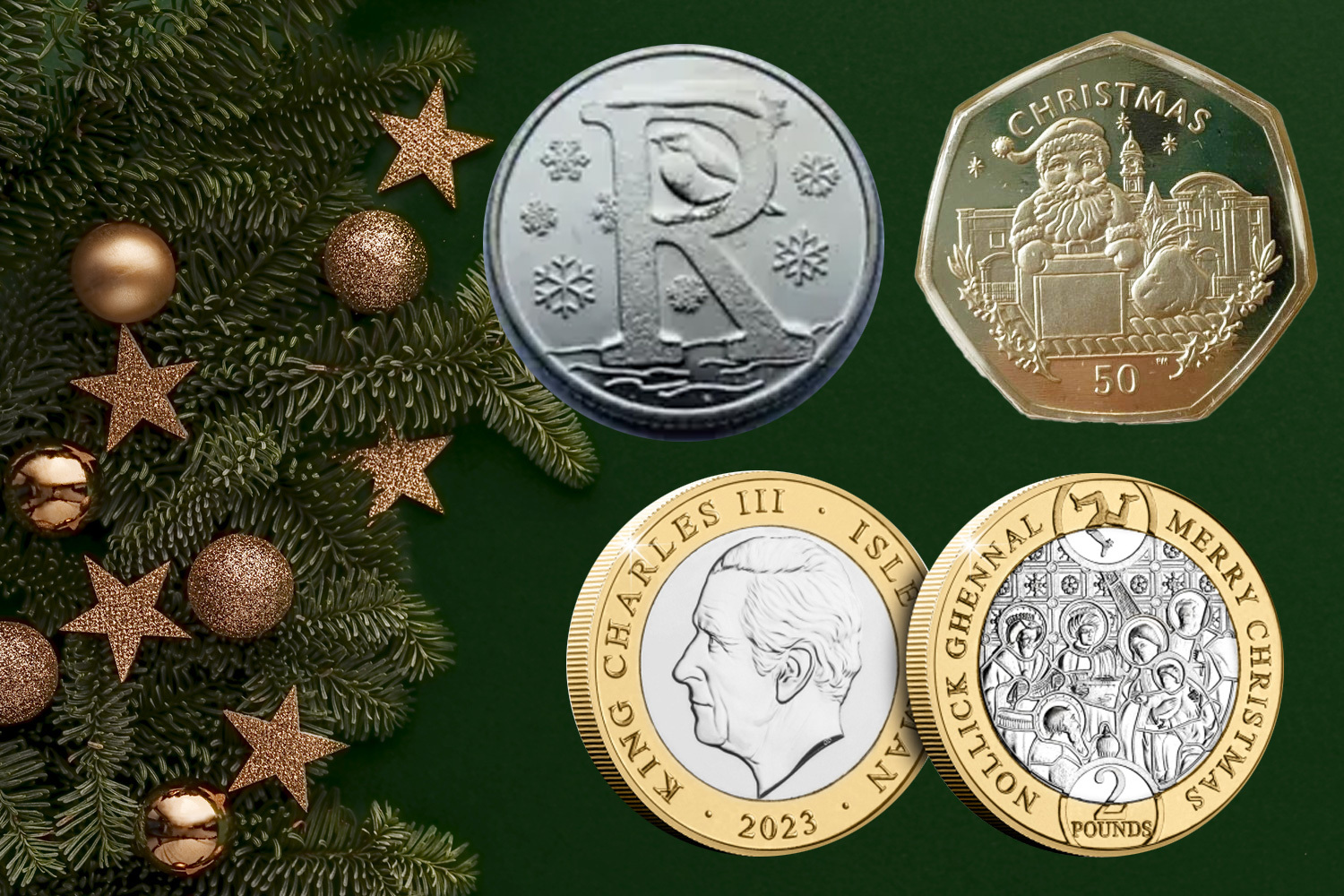 Christmas Silver Coins & Bars | Golden Eagle Coins