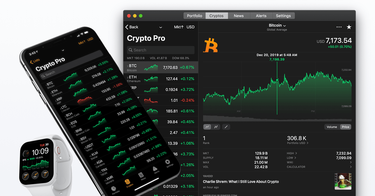 Bitcoin Price Live Tile - Official app in the Microsoft Store