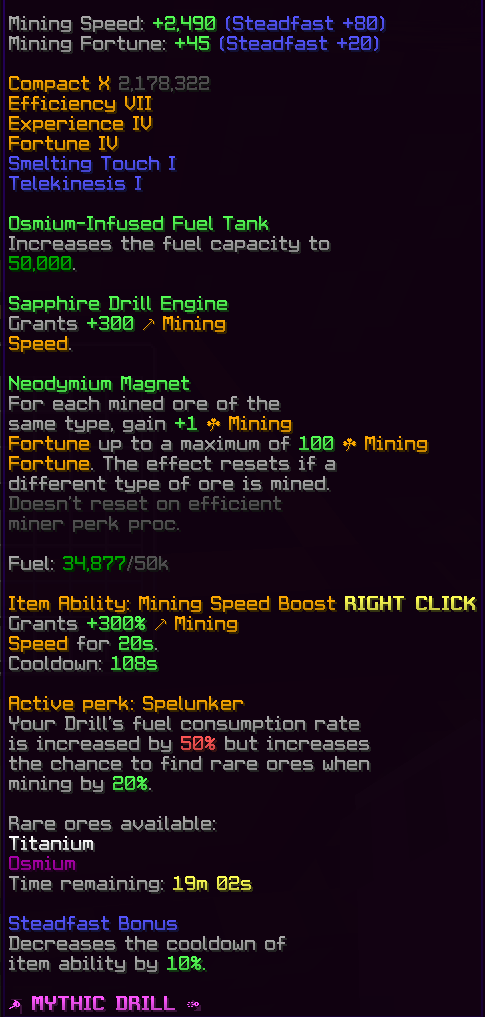 Mining excavator speed enhancer mechanics | PlanetCalypsoForum