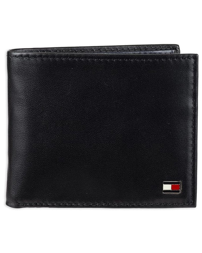 1001fish.ru: Tommy Hilfiger Men's Leather Passcase Billfold Wallet-Black : Clothing, Shoes & Jewelry